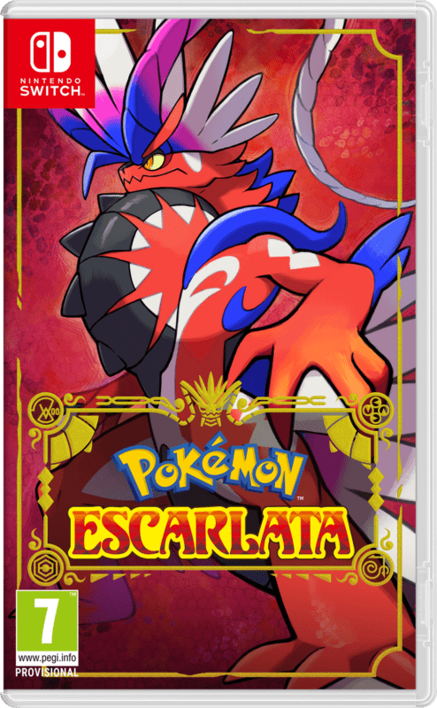 Pokemon Escarlata portada