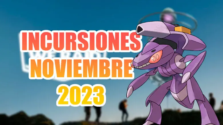 Pokemon GO incursiones noviembre 2023
