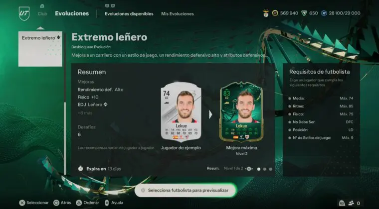 Imagen de Dos nuevas Evoluciones en EA Sports FC 24: así son "Extremo leñero" y "Extremo con ritmo"
