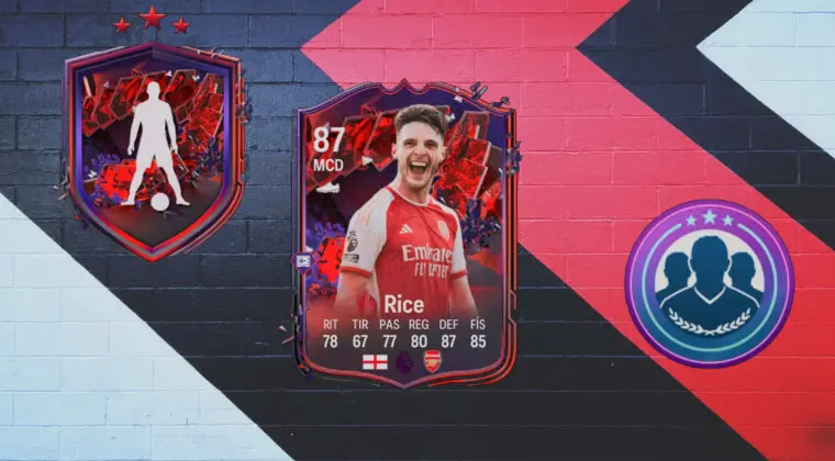 Imagen de EA Sports FC 24: ¿Merece la pena Declan Rice Trailblazers? (Jugador SBC)