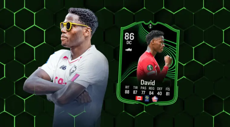 Imagen de EA Sports FC 24: ¿Merece la pena Jonathan David RTTK? (Jugador SBC)