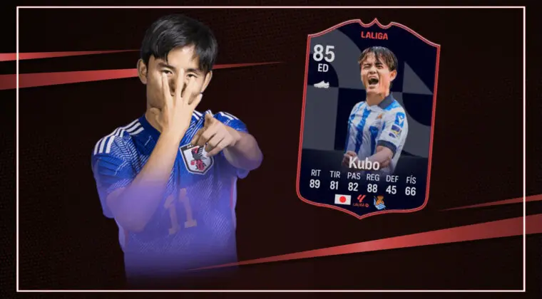 Imagen de EA Sports FC 24: ¿Merece la pena Kubo POTM de LaLiga? (Jugador SBC)