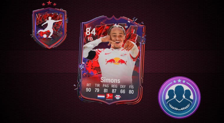 Imagen de EA Sports FC 24: ¿Merece la pena Xavi Simons Trialblazers? (Jugador SBC)