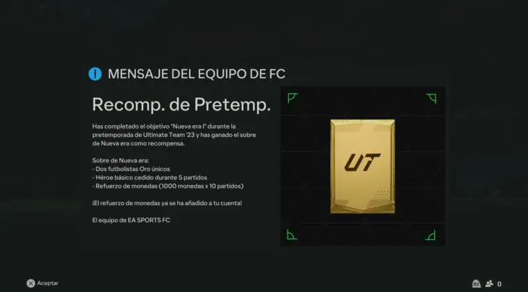 Imagen de EA Sports FC 24: comenzaron a repartirse las recompensas de Pre-Season, pero hay un problema