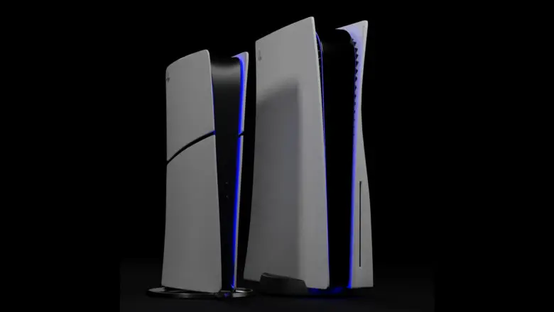 ps5 slim comparacion tamaño