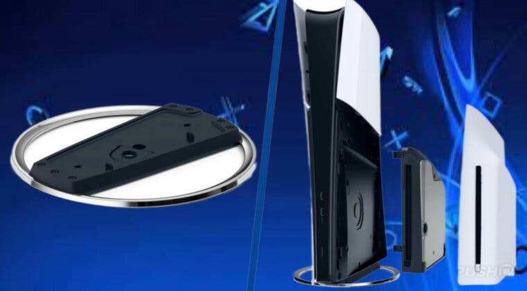 Imagen de PS5 Slim sólo contará con un nuevo soporte horizontal pero habrá otro vertical que podrás comprar