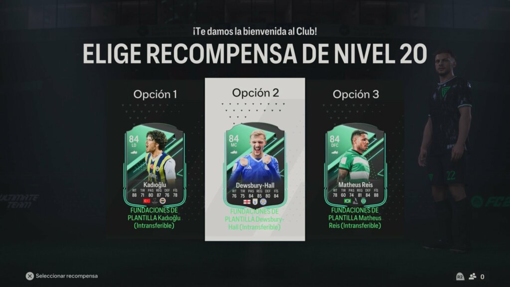 recompensas nivel 20 pase de temporada 1 ea sports fc 24