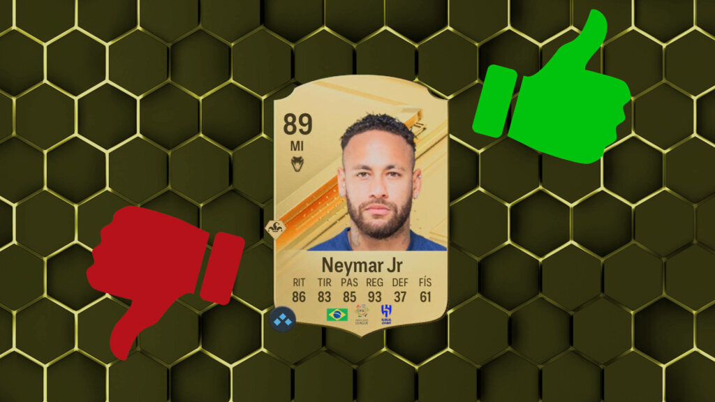 review neymar oro ea sports fc 24