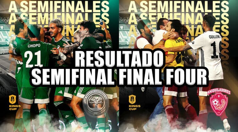 Imagen de Resumen Kings Cup Final Four: Los Troncos FC vs Aniquiladores FC, ganador y clasificado a la final en La Rosaleda