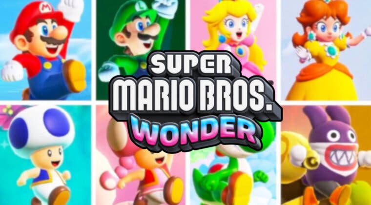 Imagen de Todos los personajes jugables de Super Mario Bros. Wonder y qué diferencias hay entre cada uno