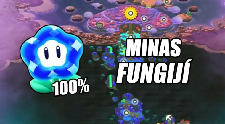 Imagen de Super Mario Bros. Wonder: todas las semillas maravilla y monedas morada de Minas Fungijí (M5)