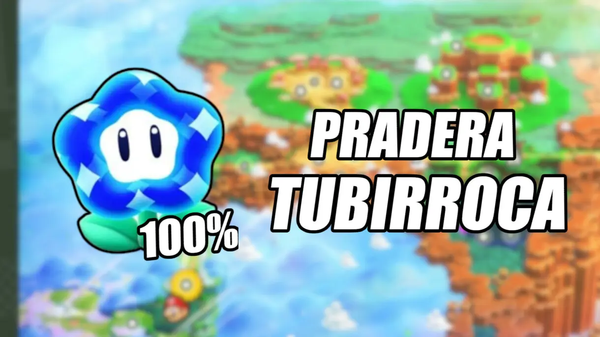 Super Mario Bros. Wonder Pradera Tubirroca