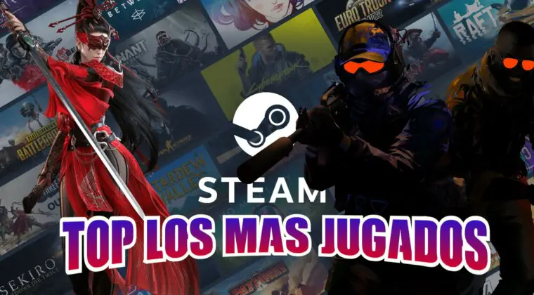Imagen de Top de los juegos más jugados en Steam en la actualidad