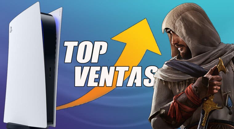 Imagen de PlayStation 5 continúa siendo líder de ventas en España y Assassin's Creed Mirage sorprende en su lanzamiento
