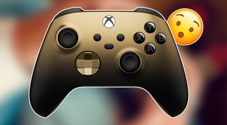 Imagen de Así es el espectacular mando dorado de Xbox que me ha dejado algo descolocado