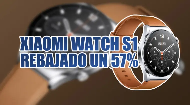 Imagen de Caída de precio en este Xiaomi Watch S1 por menos de la mitad