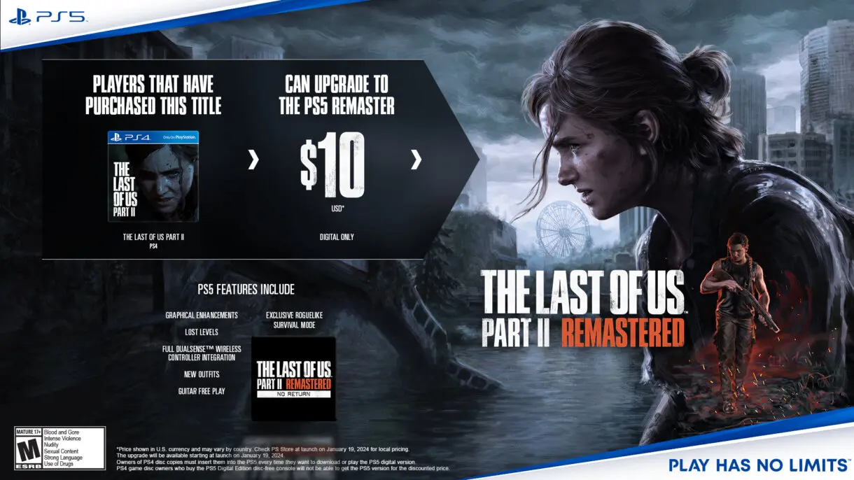 The Last of Us Parte II Remastered