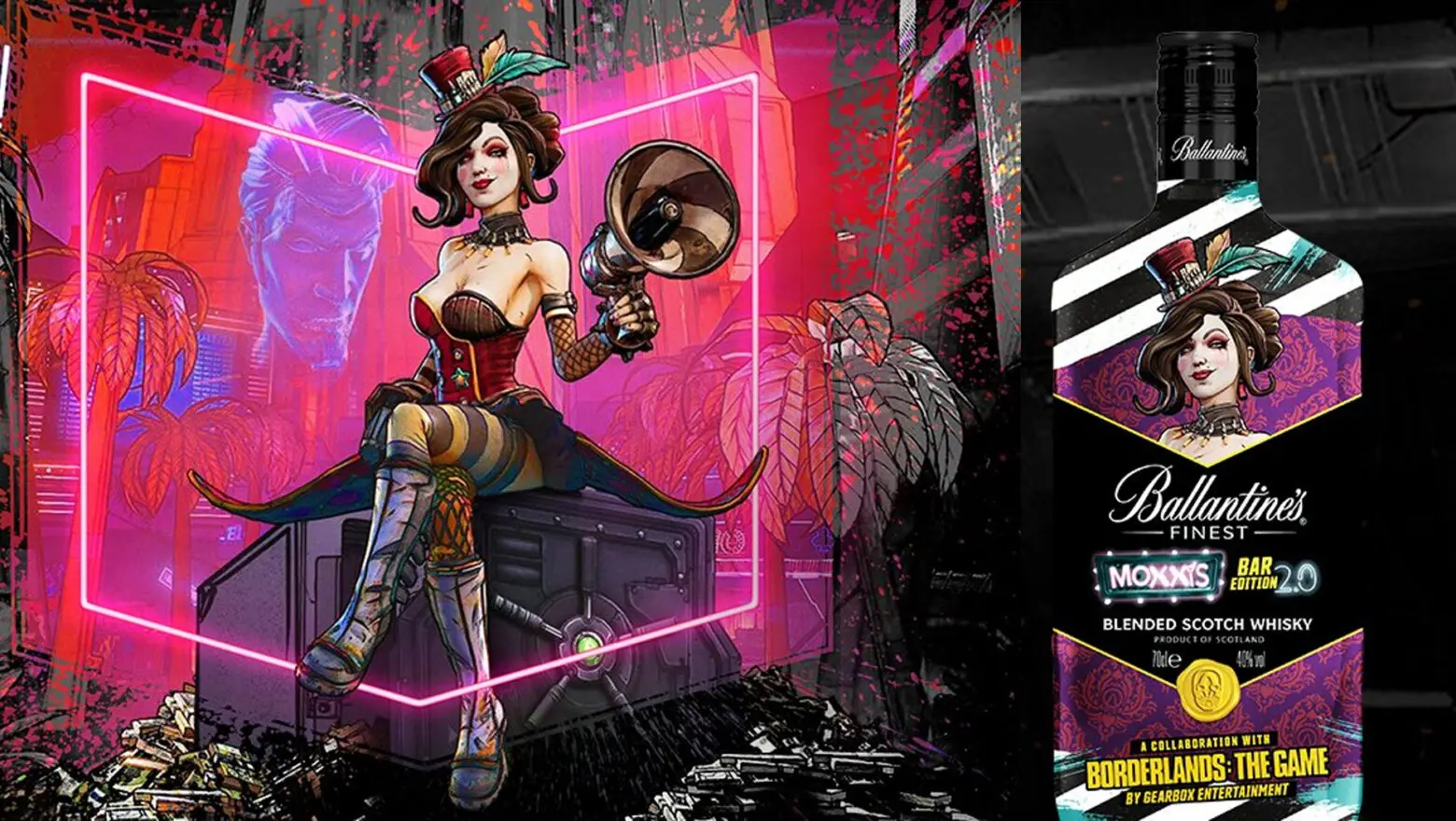 bebida borderlands ballantine's