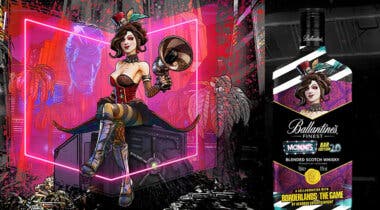 Imagen de Borderlands y Ballantine's se unen de nuevo para sacar la segunda edición de la Moxxi’s Bar Edition