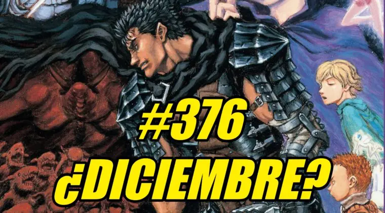 Imagen de El capítulo 376 de Berserk no estará listo hasta diciembre como mínimo