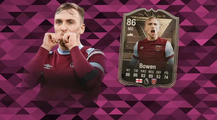 Imagen de EA Sports FC 24: nuevo Centuriones gratuito de la Premier League (Jarred Bowen)