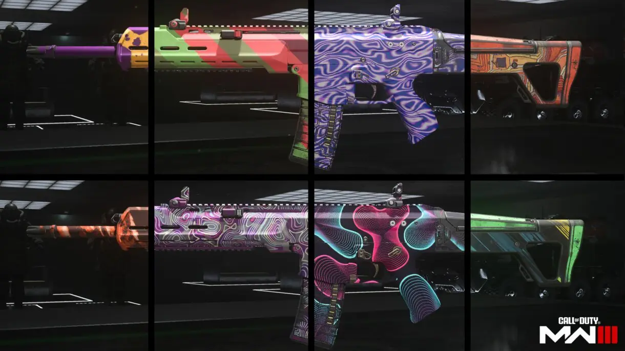Camuflajes base confirmados para Modern Warfare 3
