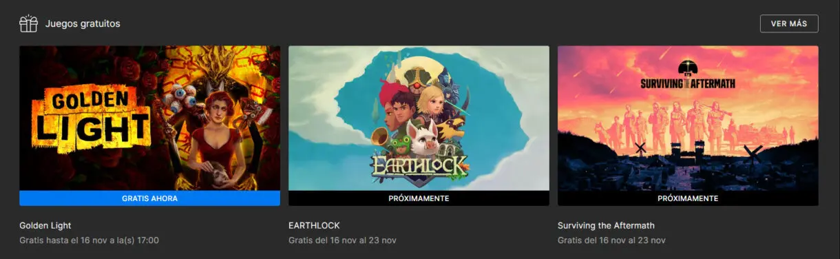 Conoce los nuevos juegos GRATIS de Epic Games Store