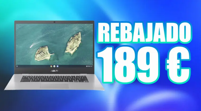Imagen de Un portátil por 189 euros: Asus Chromebook de 15,6 pulgadas