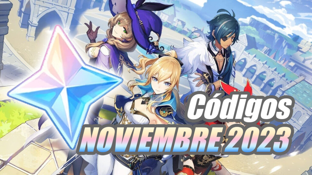códigos genshin impact noviembre 2023