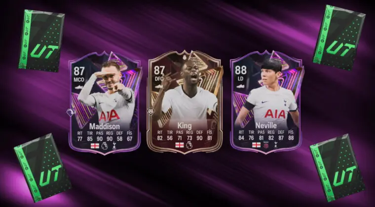 Imagen de EA Sports FC 24: así podemos conseguir muchísimos sobres con los Triple amenaza de Maddison, Neville y King