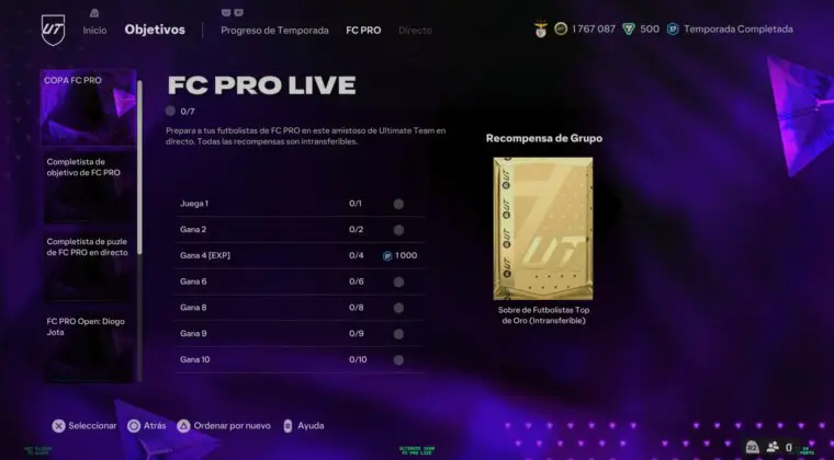 Imagen de EA Sports FC 24: más sobres gratuitos (y experiencia) por la COPA FC PRO