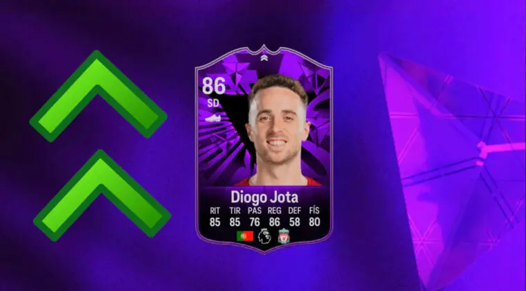 Imagen de EA Sports FC 24: ¡Gran noticia! Podremos mejorar a Diogo Jota FC PRO LIVE gratuito en el futuro