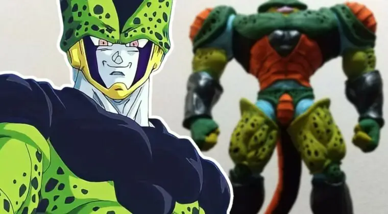 Imagen de Dragon Ball: Un fan crea una figura con el diseño descartado de Cell, y el resultado es una pasada