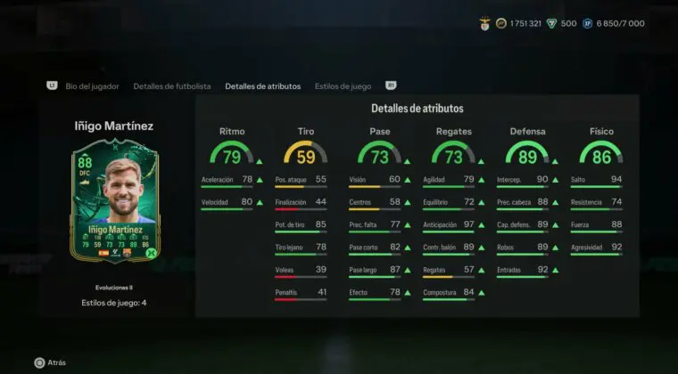 Imagen de EA Sports FC 24: nueva Evolución de central que permite conseguir stats defensivas privilegiadas