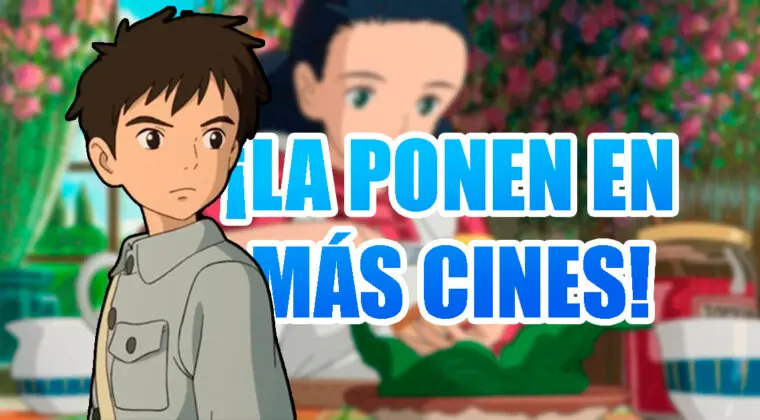 Imagen de Nuevo listado de cines de El chico y la garza, con muchas más salas a partir del 1 de noviembre