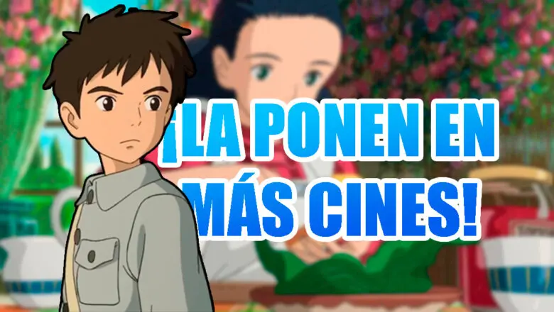 El chico y la garza nuevos cines España