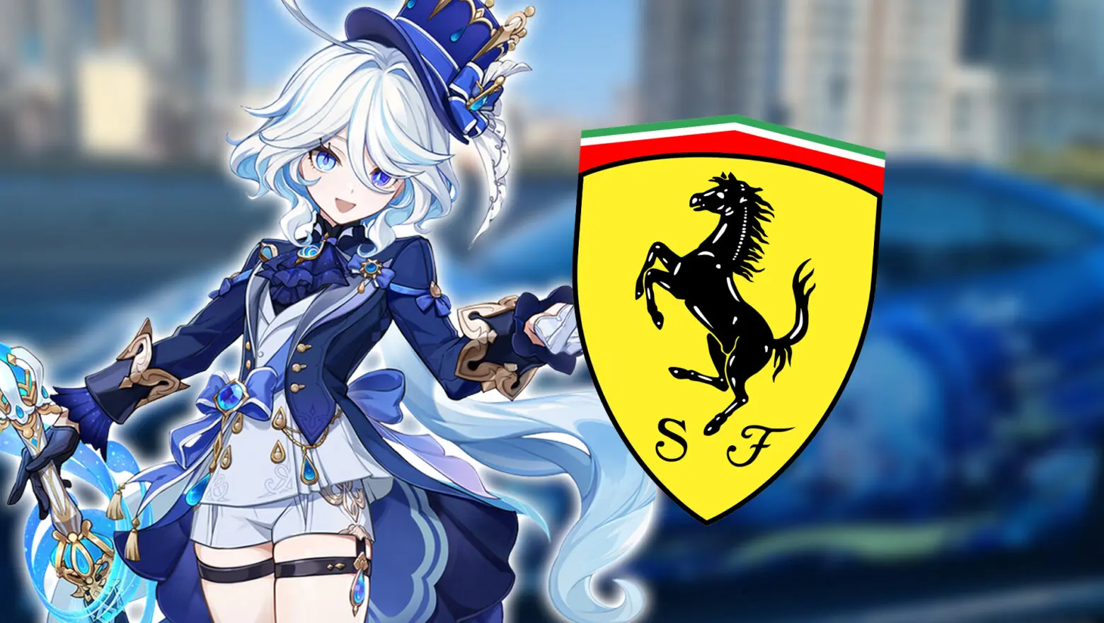 ferrari furina genshin impact