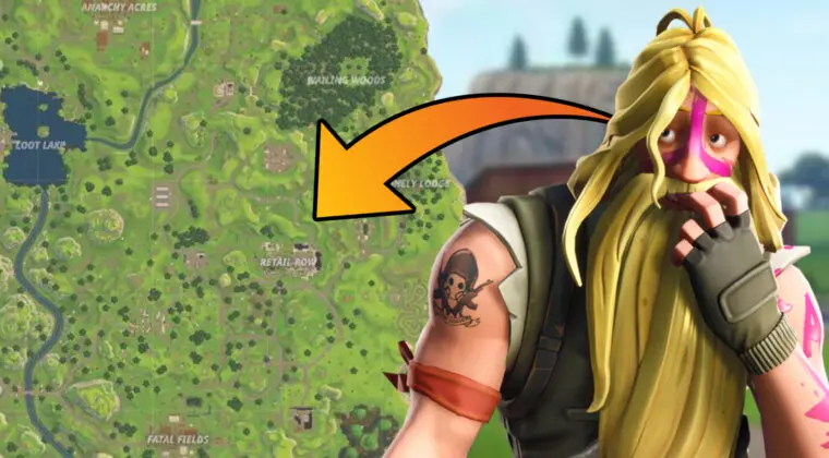 Imagen de Fortnite filtra el mapa del regreso al Capítulo 1 y todas sus localizaciones con un diseño increíble