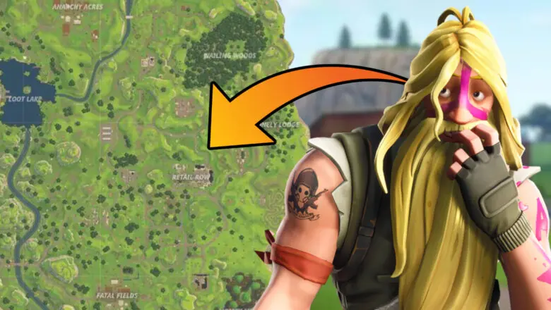 Fortnite mapa Capítulo 1