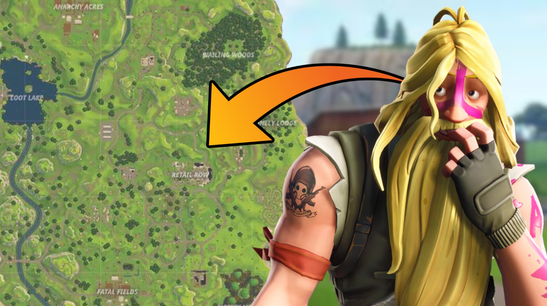 Fortnite filtra el mapa del regreso al Capítulo 1 y todas sus  localizaciones con un diseño increíble