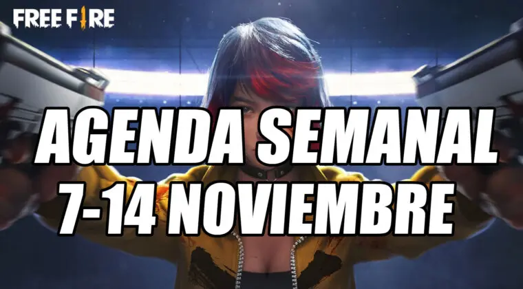 Imagen de Free Fire: nueva agenda semanal (7-14 noviembre) y todas las novedades que llegan al battle royale