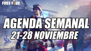 Imagen de Free Fire revela su nueva agenda semanal (21-18 noviembre) y todas las novedades que llegan al juego
