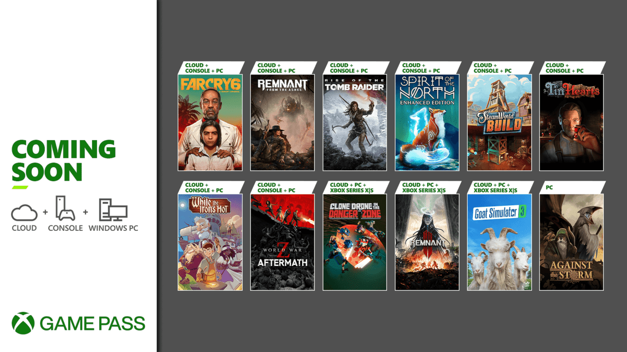 Xbox Game Pass diciembre 2023
