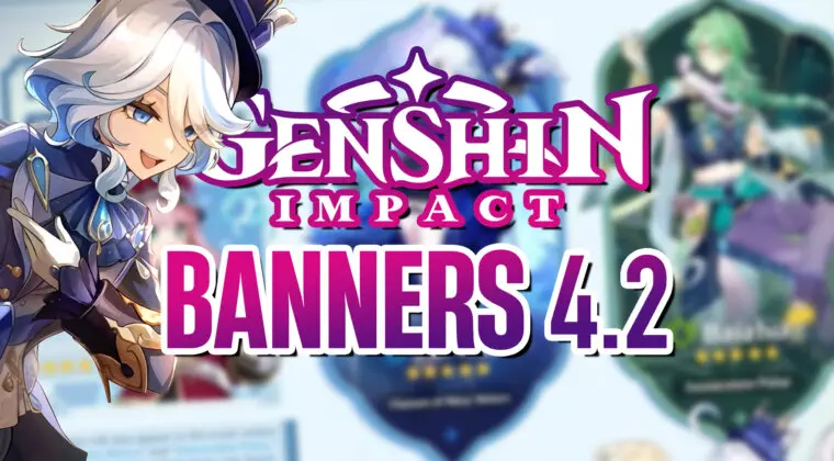Imagen de Genshin Impact: Revelados los personajes de los banners de la 4.2 con Furina en cabeza