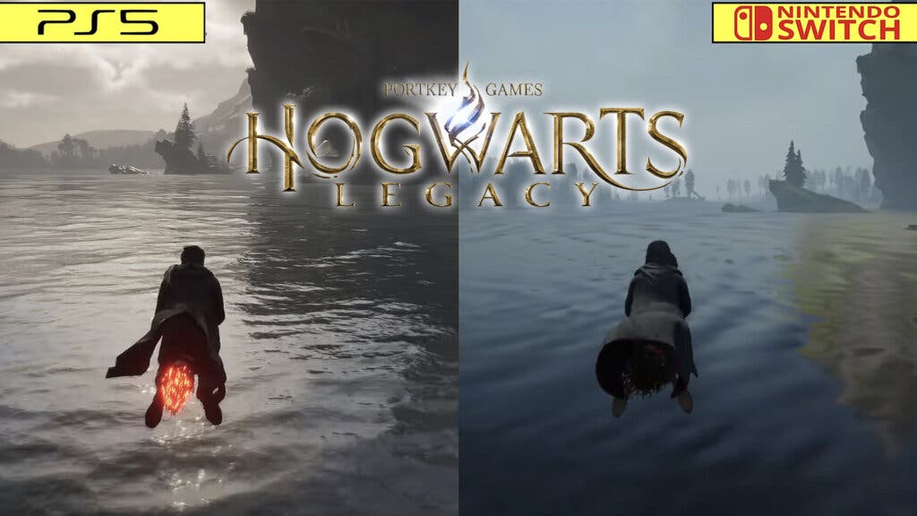 hogwarts legacy comparativa ps5 nintendo switch