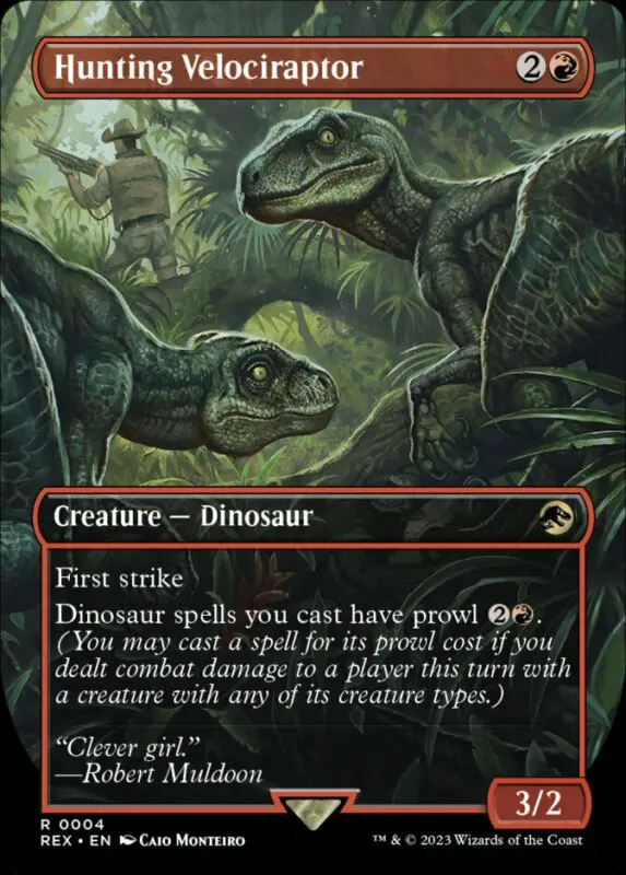 hunting velociraptor rex 672