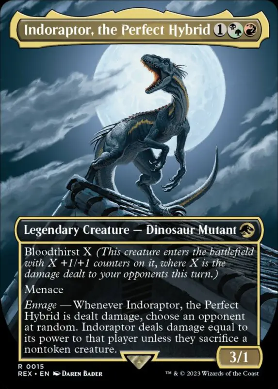 indoraptor the perfect hybrid rex 672
