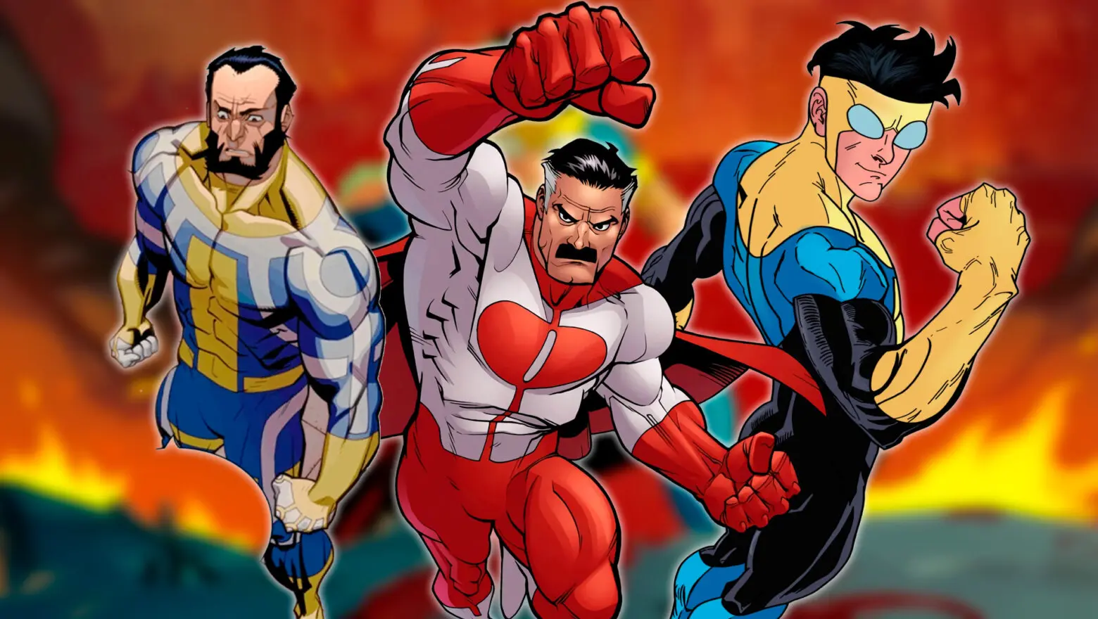 Invencible Personajes Poderosos