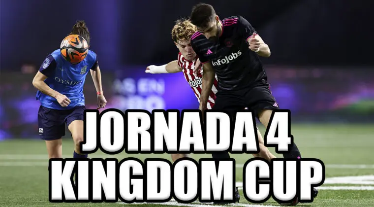 Imagen de Kingdom Cup Jornada 4: Horario, días y partidos del finde con dos jornadas