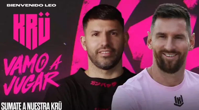 Imagen de Leo Messi entra en los esports de mano del Kun Agüero: Es copropietario de KRÜ
